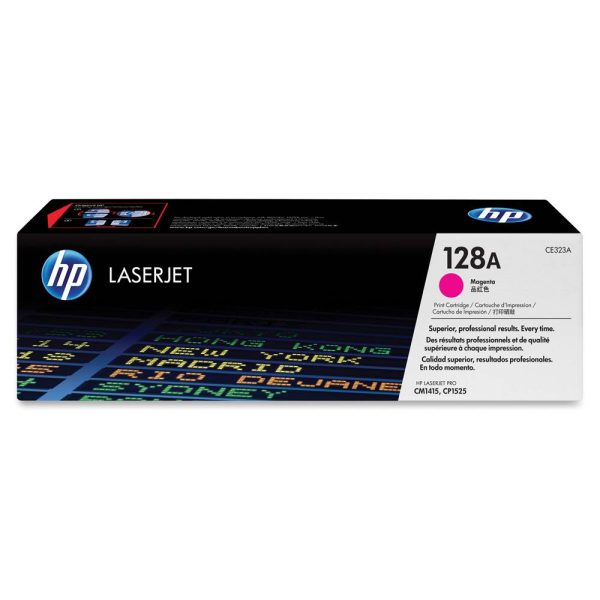 HP CE323A ORIGINAL TONER MAGENTA 128A