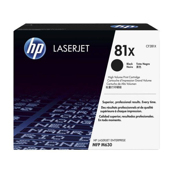 HP CF281X ORIGINAL TONER BLACK 81X