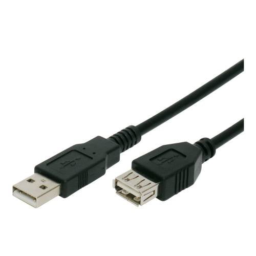 INLINE USB EXT CBL 4.5M A-A BLK 34605B