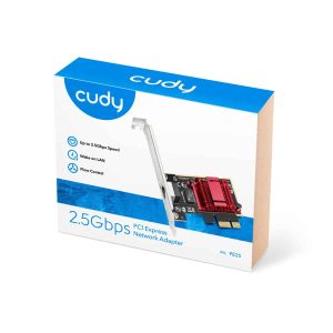 Cudy PCIe Adapter 2.5Gbs Ethernet PE25