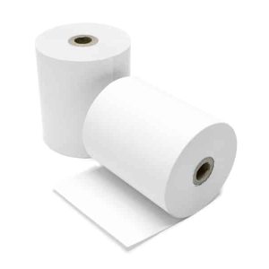 THERMAL PAPER ROLL 60MM X 130MM 2.5MM CORE 75G.