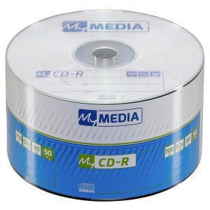 MyMedia -CDR 52X 50PK Wrap 700MB - Wide Printable- 69206