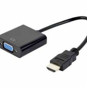 GEMBIRD Adapter HDMI male/VGA female A-HDMI-VGA-04 Black