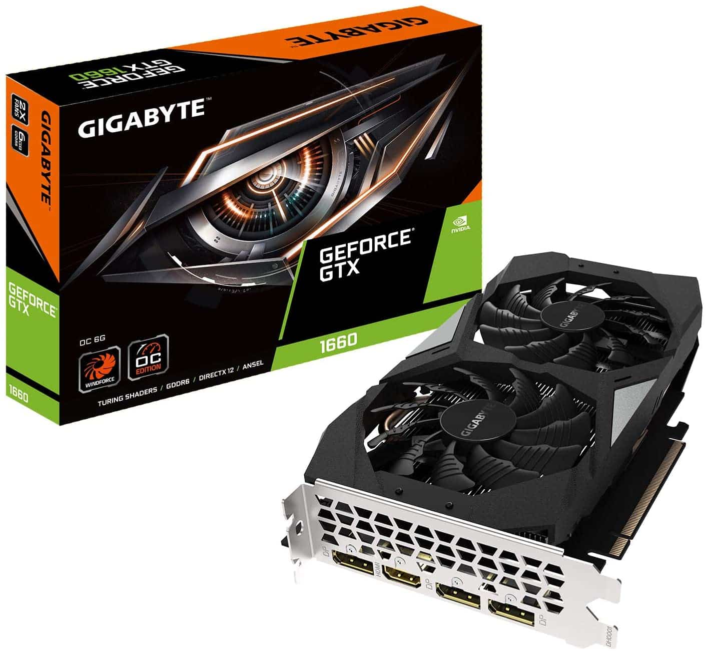 GEFORCE GT1660 6GB OC EDITION