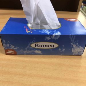 FACIAL TISSUES 2-PLY, 150 SHEETS