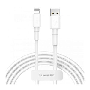 BASEUS USB CABLE TO LIGHTINING 1M WHITE